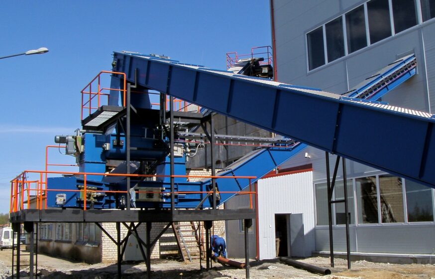 biomass scraper conveyor