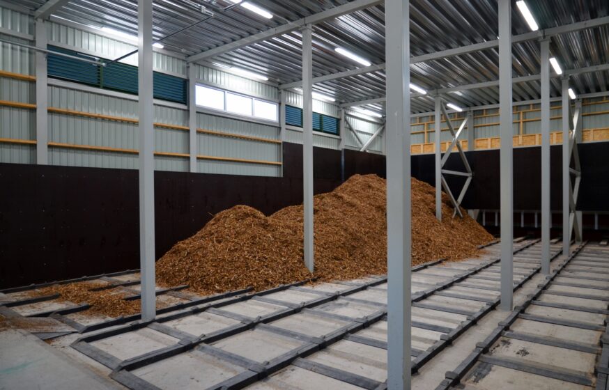 biomass push floor