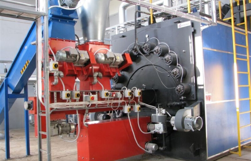 straw boiler