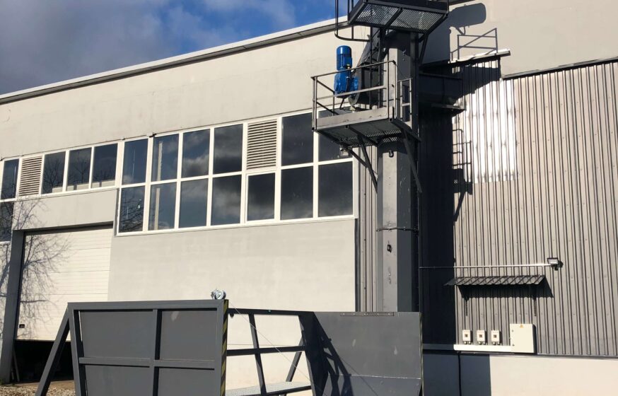 Vaida small town boiler house