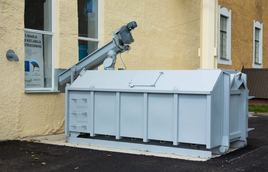 biofuel boiler house container