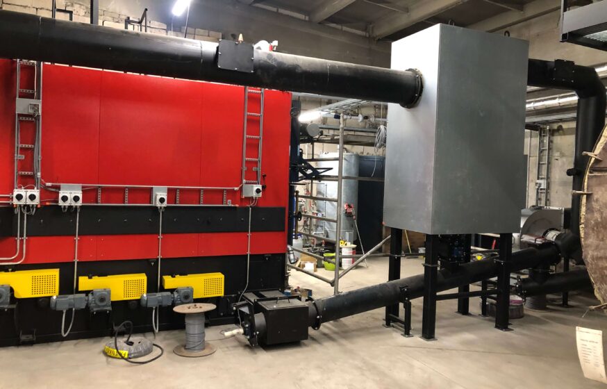 biofuel boiler house system