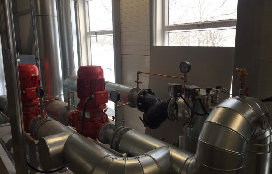 biofuel boilerhouse pipeline