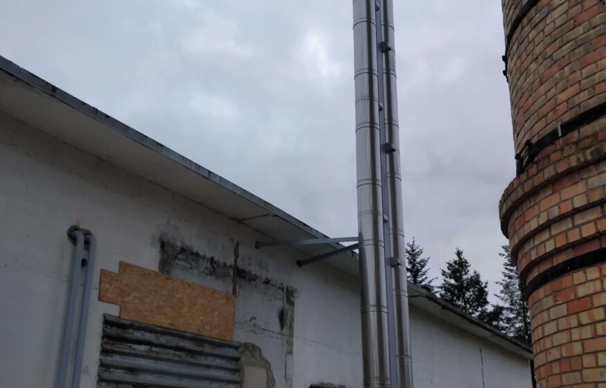 flue gas discharge pipes