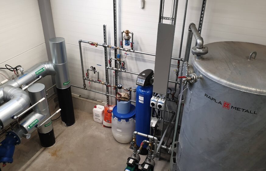 Rannu biofuel boiler house