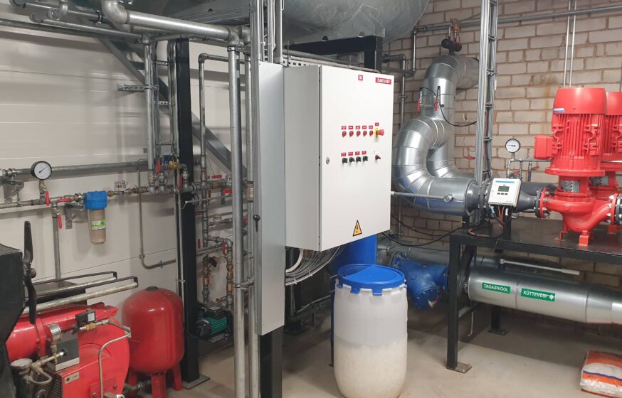 Kambja biomass boiler house equipment 2