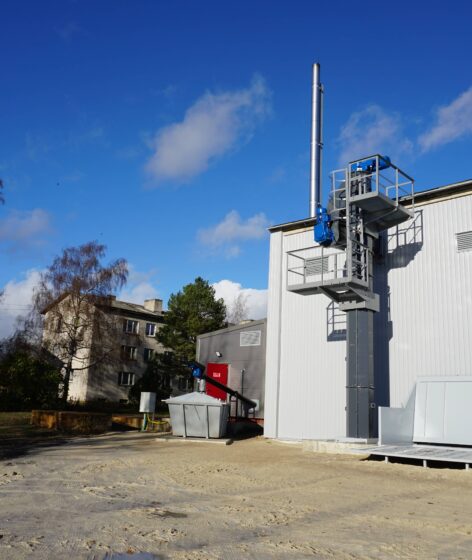 Rakke Metsa biofuel boiler house