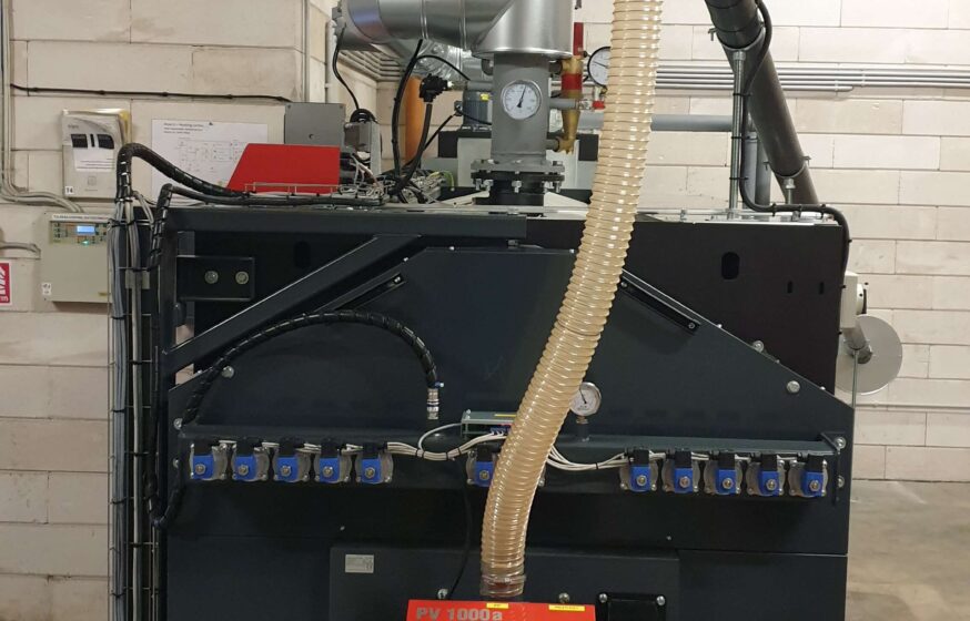 0,9 MW biofuel boiler burner