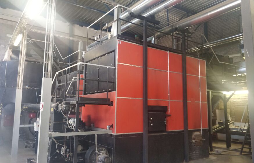 3 MW biomass boiler house