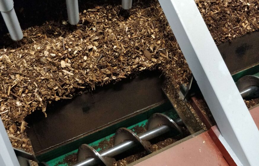 biomass shaft spiral conveyor