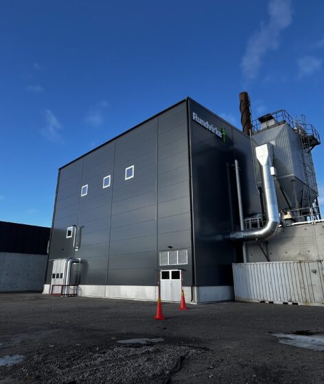 Rundvirke 6 MW superheated water boiler plant