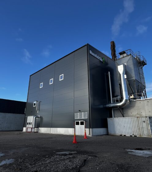 Rundvirke 6 MW superheated water boiler plant