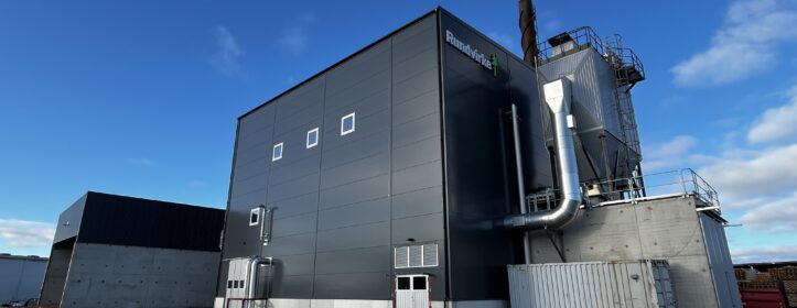 Rundvirke 6 MW superheated water boiler plant