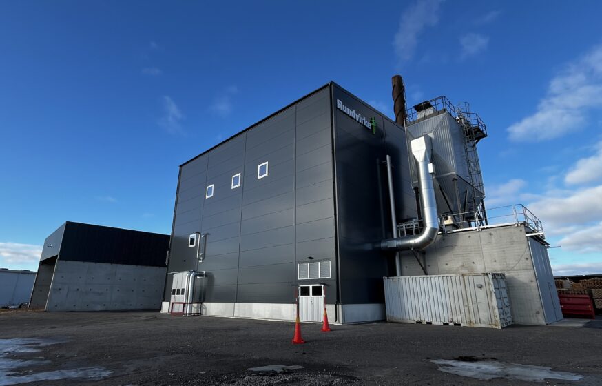 Rundvirke 6 MW superheated water boiler plant