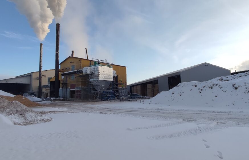 Stora Enso Imavere sawmill flue gas cleaning system