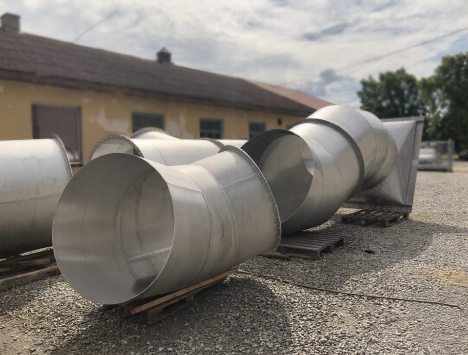 Stainless steel industrial solutions fabricated by Tamult