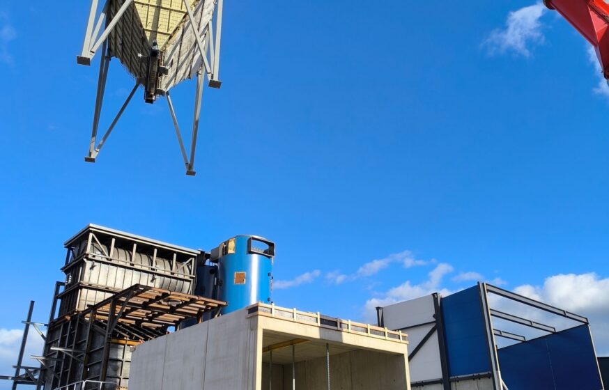 Electrostatic precipitator system for flue gas cleaning in biomass energy plant