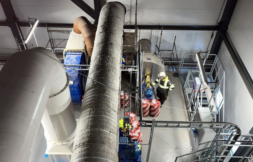 Industrial energy plant technology installation by Tamult