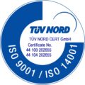 ISO 9001 and ISO 14001 certification