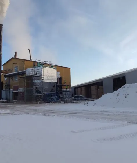 Stora Enso Imavere sawmill flue gas cleaning system