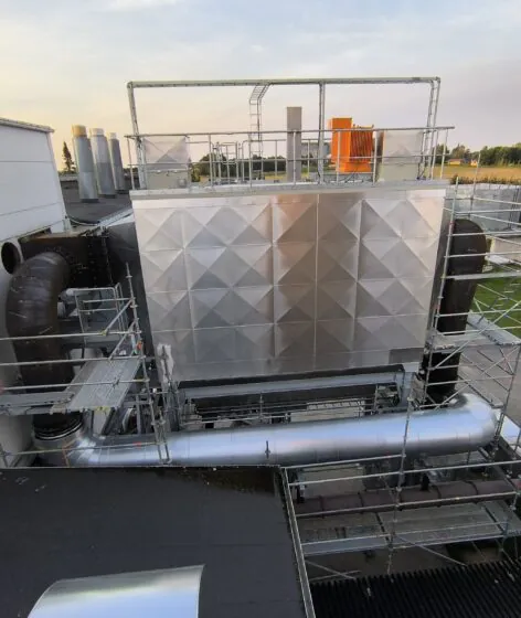 Viljandi Männimäe and Jämejala boiler house electrostatic precipitators