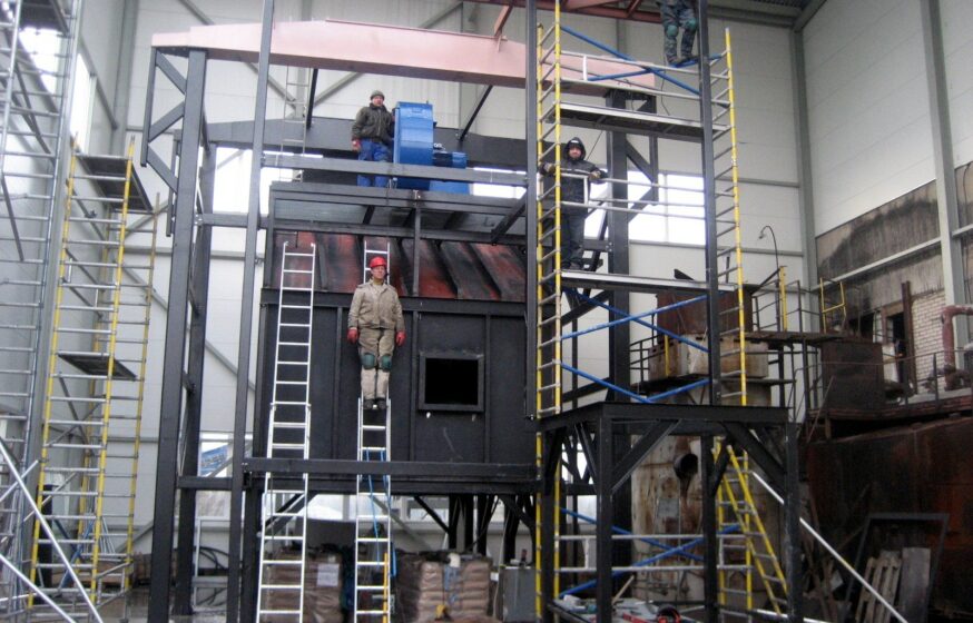 boiler plant installation