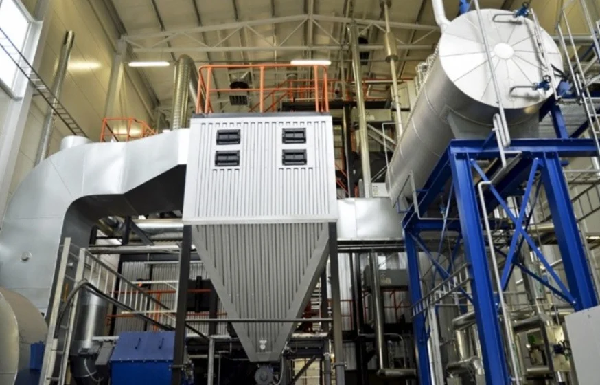flue gas cleaning multicyclon