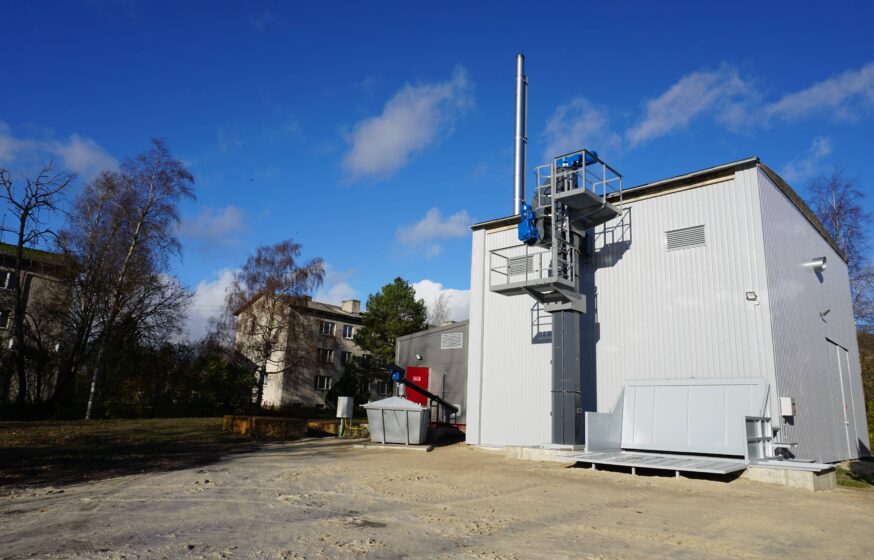 Rakke Metsa biofuel boiler house