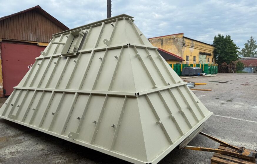 Manufacturing of steel structures for electrostatic precipitator