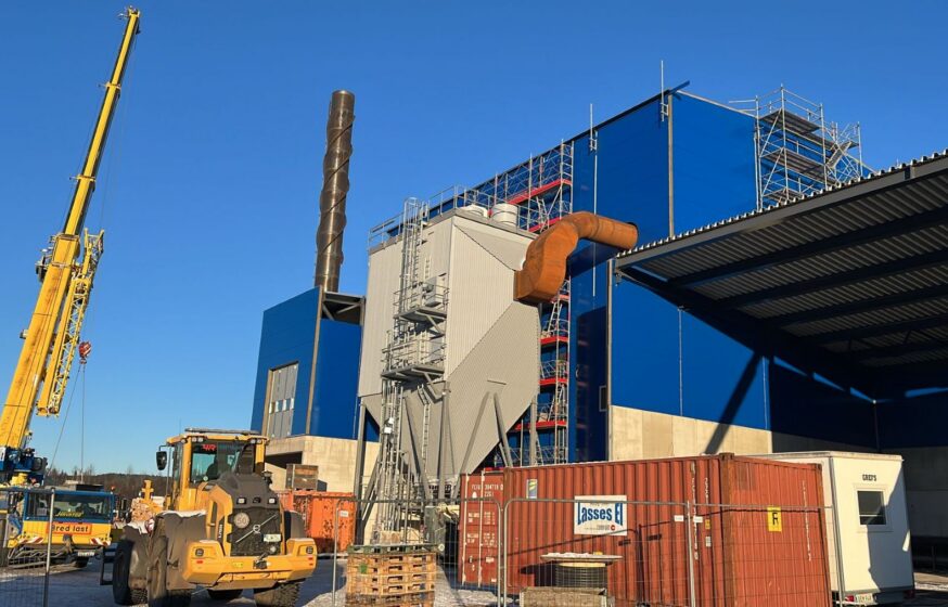 Electrostatic precipitator emissions control system for biomass boiler plant