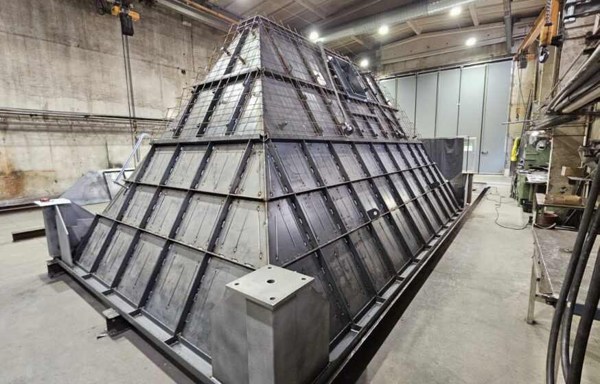 ESP filter steel structure manufacturing
