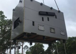 Biofuel boiler house installation with capacity of 2,5MW.