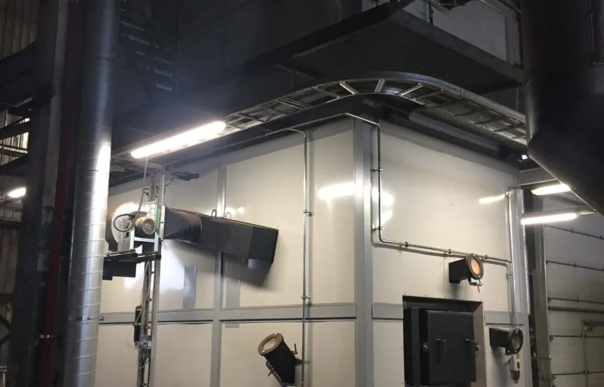 1,75MW Sauga biofuel boiler house