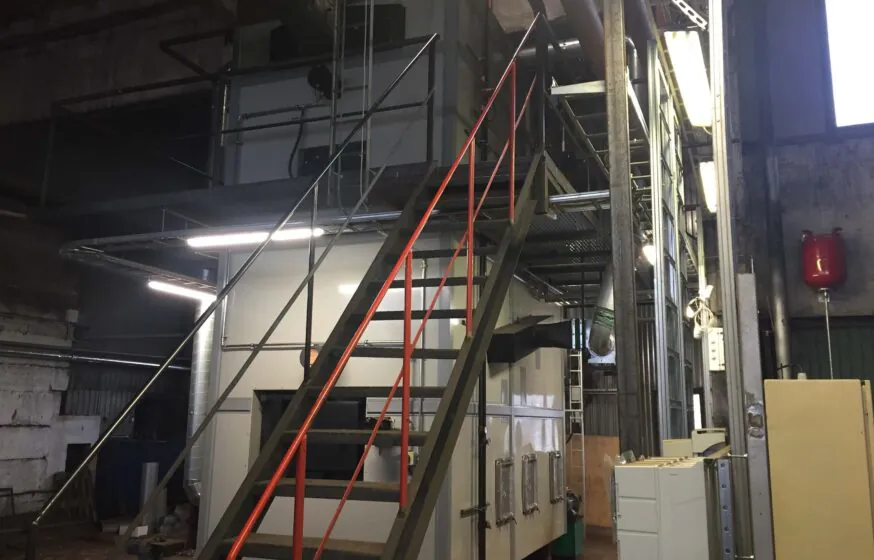1,75MW hot water boiler