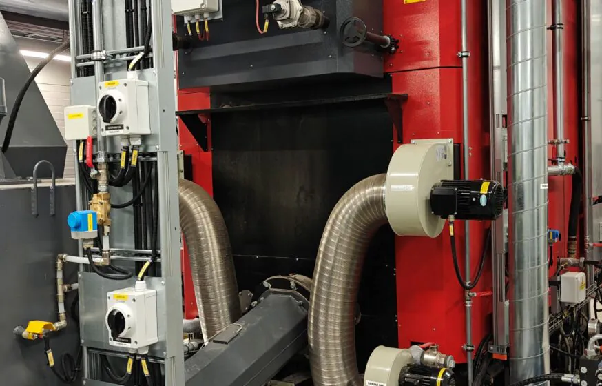 Biomass boiler