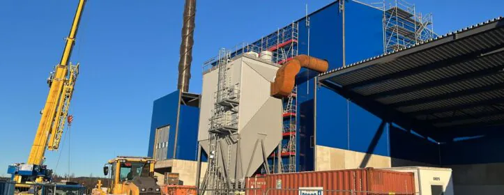 Electrostatic precipitator emissions control system for biomass boiler plant